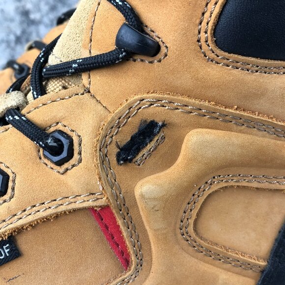 Gravity Defyer Men's Size 11.5 Madik Brown Genuine Leather Lace-Up Work Boots - Picture 9 of 16